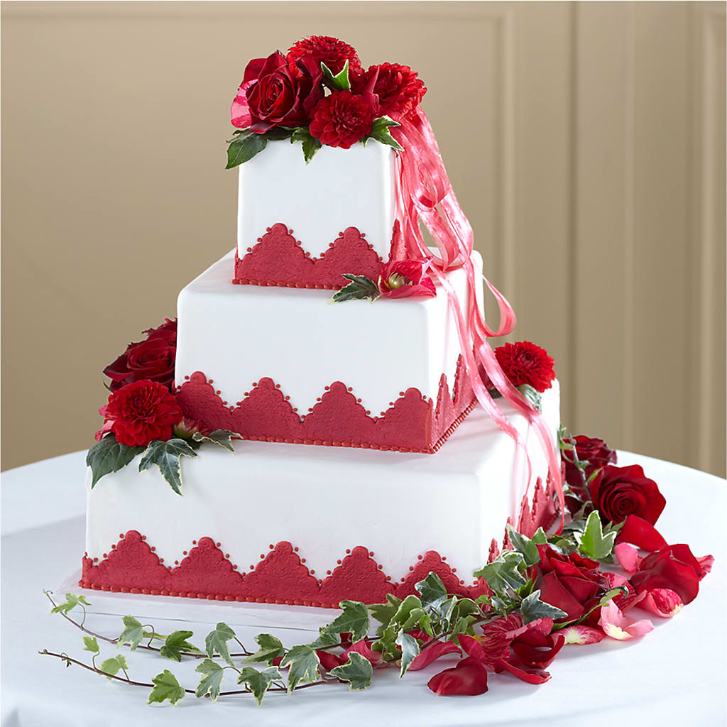 Forever Happiness Cake Decor – Reedley Flower Shop, Reedley CA