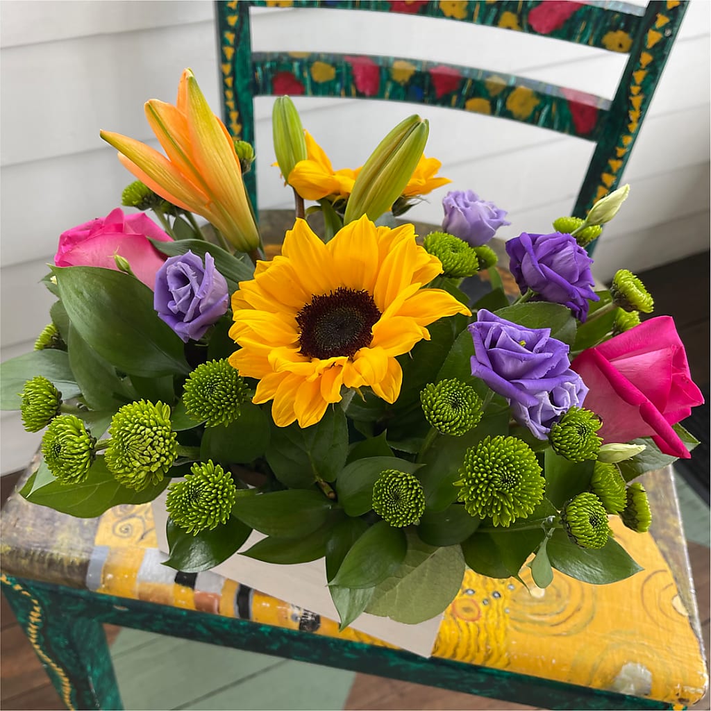 Best Day Box Bouquet –  Reedley Flower Shop, Reedley CA