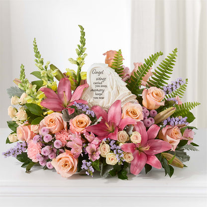 Gentle Light Arrangement –  Reedley Flower Shop, Reedley CA