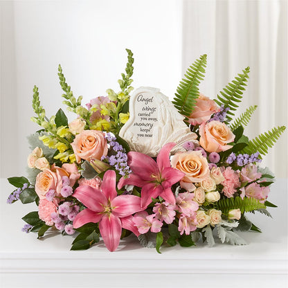 Gentle Light Arrangement –  Reedley Flower Shop, Reedley CA