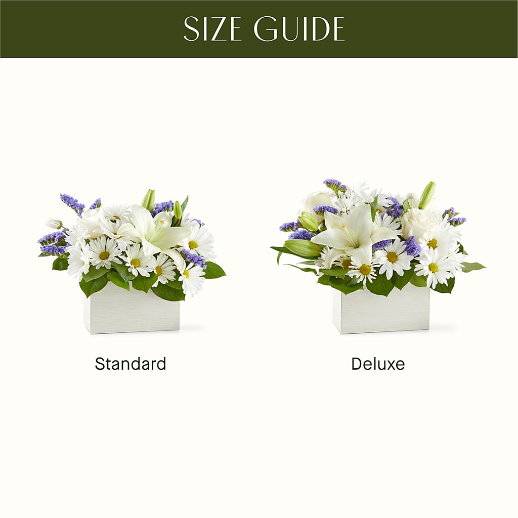 Beyond Blue Box Bouquet –  Reedley Flower Shop, Reedley CA