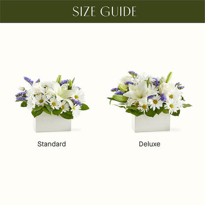 Beyond Blue Box Bouquet –  Reedley Flower Shop, Reedley CA