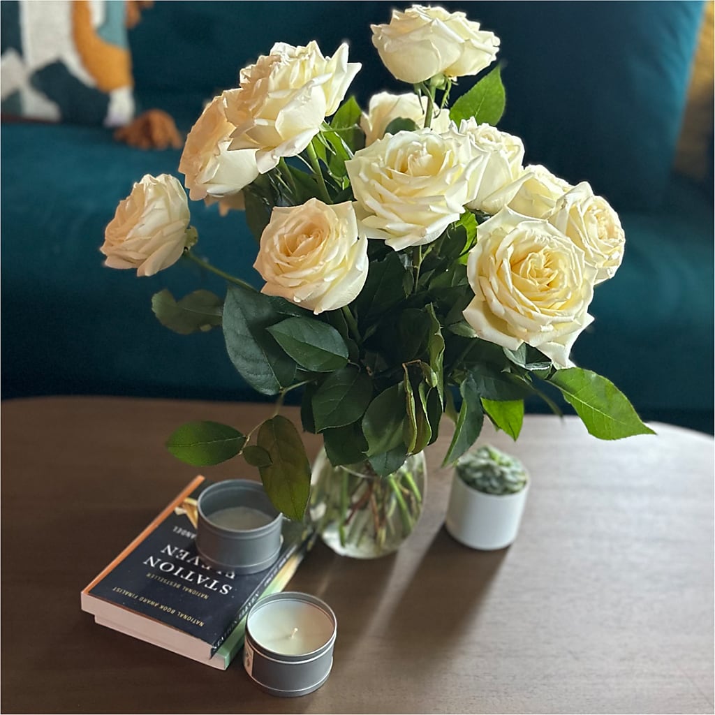 Long Stem Yellow Rose Bouquet –  Reedley Flower Shop, Reedley CA