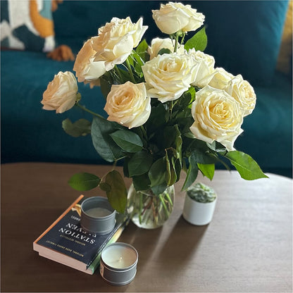 Long Stem Yellow Rose Bouquet –  Reedley Flower Shop, Reedley CA