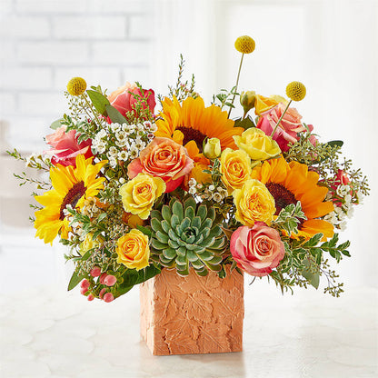 Sunflower Season Bouquet –  Reedley Flower Shop, Reedley CA