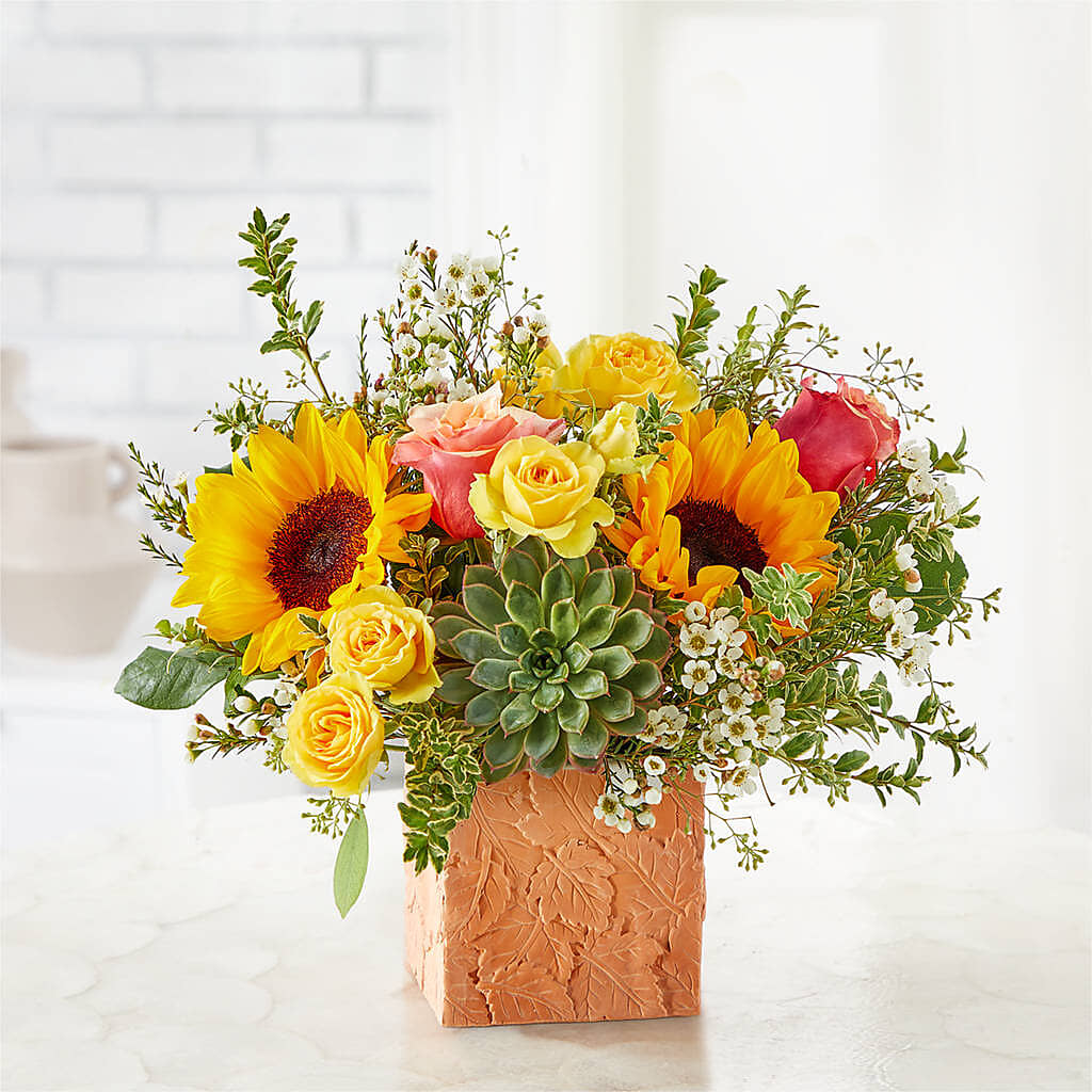 Sunflower Season Bouquet –  Reedley Flower Shop, Reedley CA