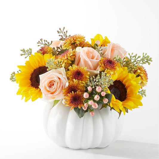 Pumpkin to Talk About Bouquet –  Reedley Flower Shop, Reedley CA