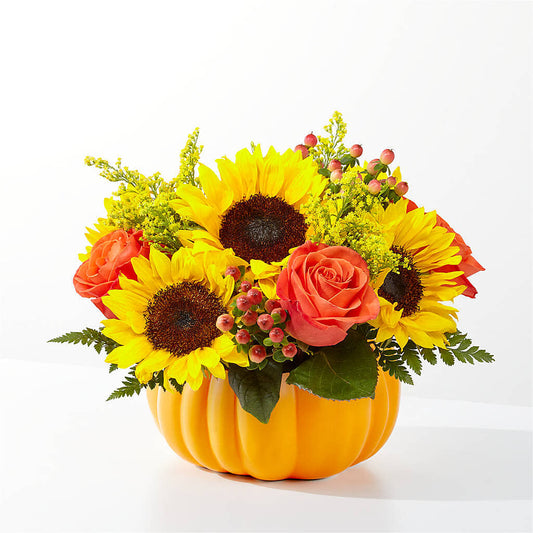 Pick of the Patch Pumpkin Bouquet –  Reedley Flower Shop, Reedley CA