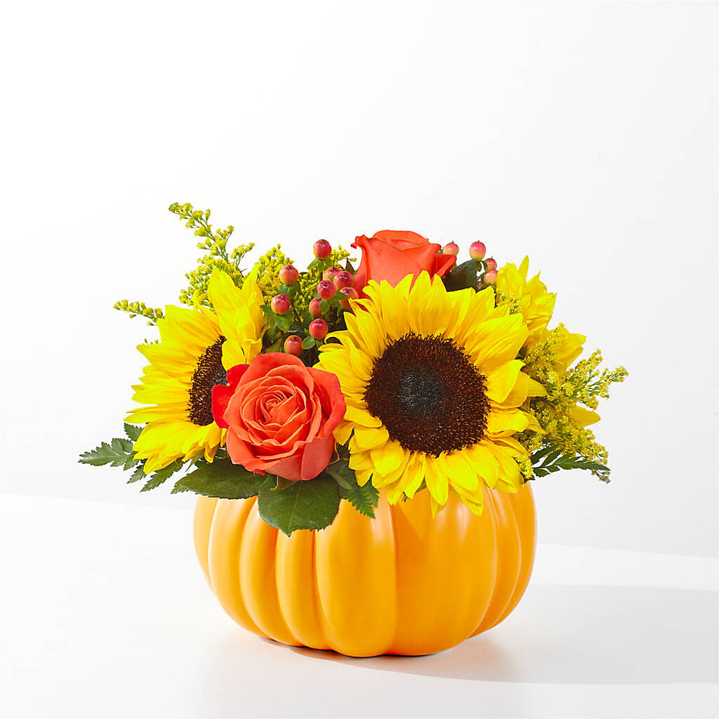Pick of the Patch Pumpkin Bouquet –  Reedley Flower Shop, Reedley CA