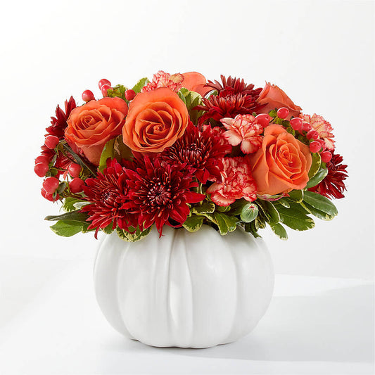 Autumn Air Pumpkin Bouquet –  Reedley Flower Shop, Reedley CA