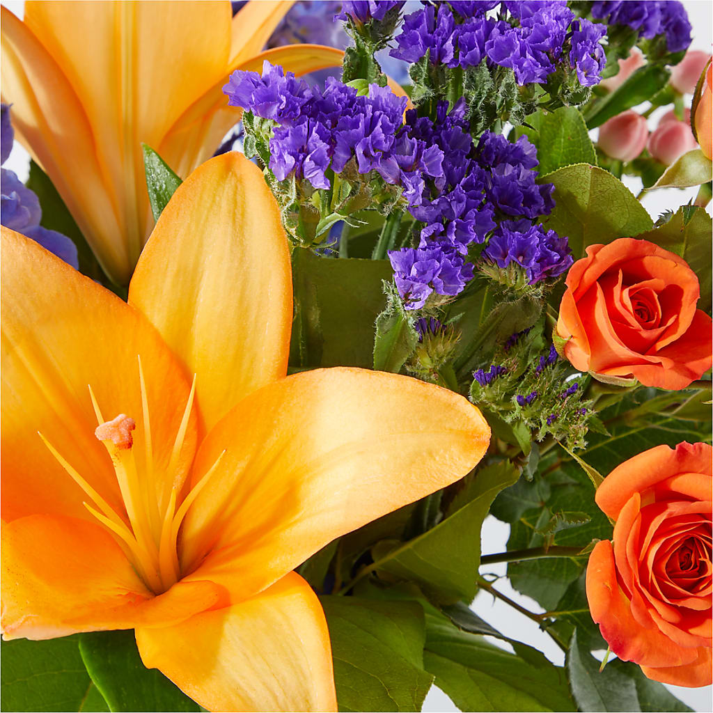 Radiant Citrus Bouquet –  Reedley Flower Shop, Reedley CA