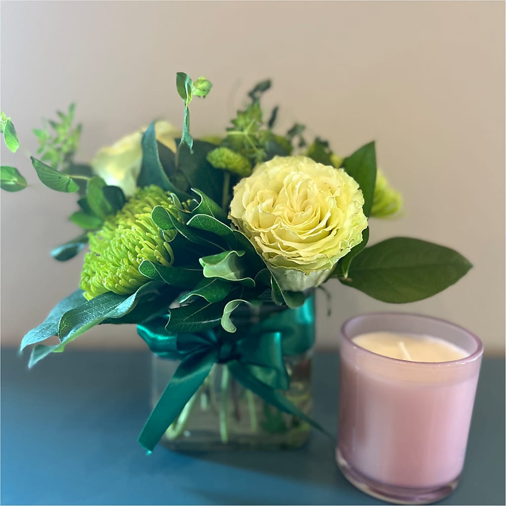 Emerald Forest Bouquet –  Reedley Flower Shop, Reedley CA