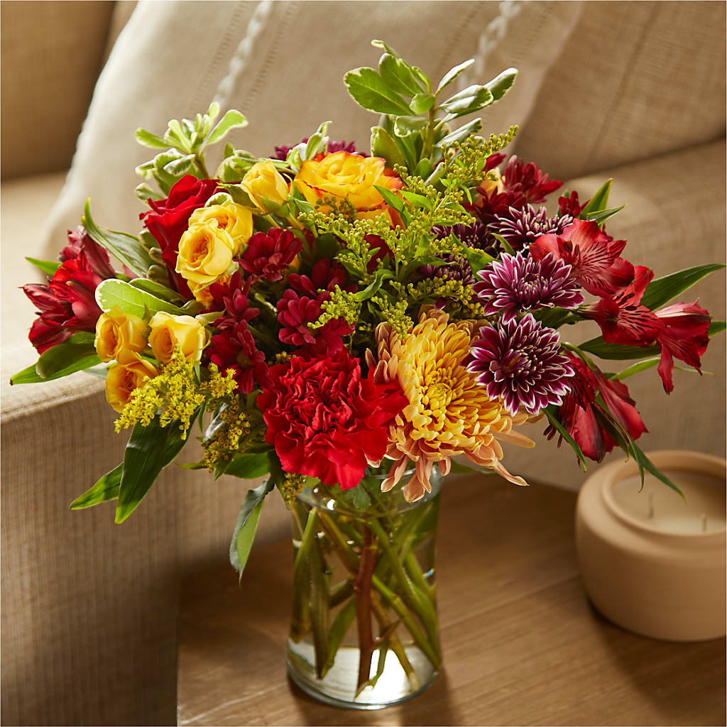 Fall Delight – A Florist Original –  Reedley Flower Shop, Reedley CA