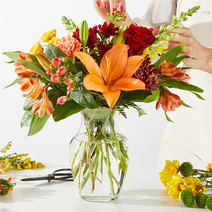 Fall Delight – A Florist Original –  Reedley Flower Shop, Reedley CA