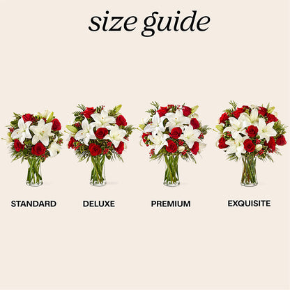 Sparkling Snowflakes Bouquet –  Reedley Flower Shop, Reedley CA