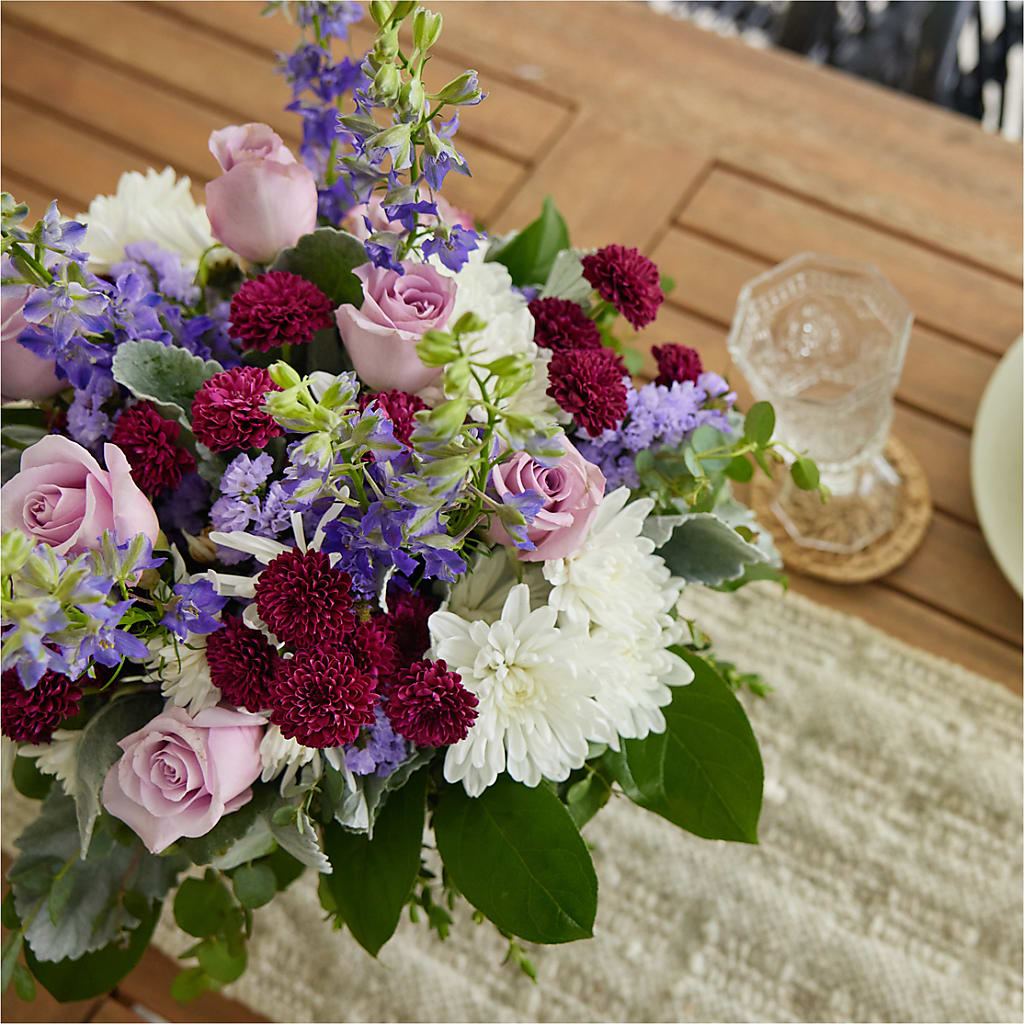 Violet Frost Bouquet –  Reedley Flower Shop, Reedley CA