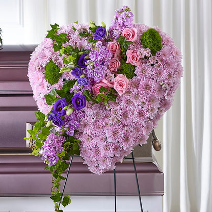 Treasured Love Standing Heart –  Reedley Flower Shop, Reedley CA