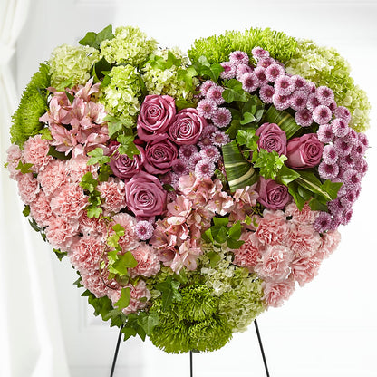 Heartwarming Standing Heart –  Reedley Flower Shop, Reedley CA