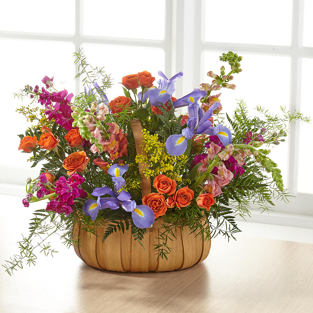 Garden of Life Basket –  Reedley Flower Shop, Reedley CA