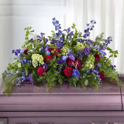 Always Treasured Casket Spray –  Reedley Flower Shop, Reedley CA