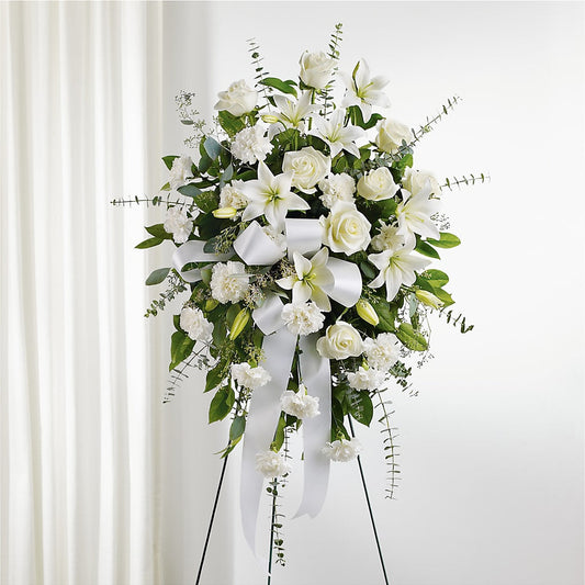 With Care Standing Spray –  Reedley Flower Shop, Reedley CA