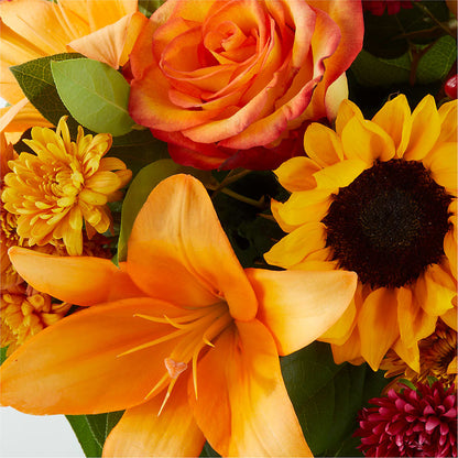 Grateful Centerpiece –  Reedley Flower Shop, Reedley CA