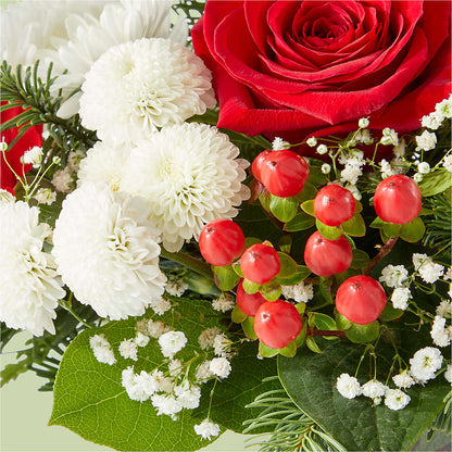 Chance of Flurries Bouquet –  Reedley Flower Shop, Reedley CA