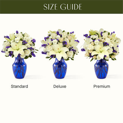 Sapphire Rush Bouquet –  Reedley Flower Shop, Reedley CA