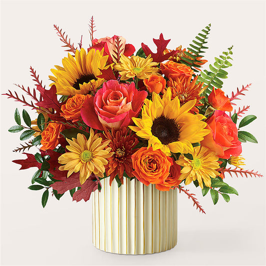 Fall Campfire Bouquet –  Reedley Flower Shop, Reedley CA