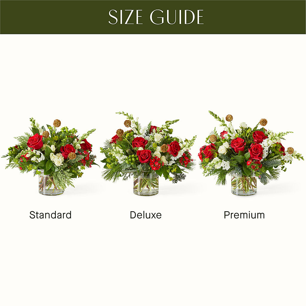 Deck the Halls Bouquet –  Reedley Flower Shop, Reedley CA
