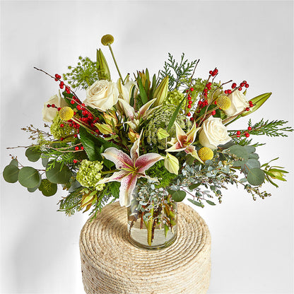 Berry & Bright Bouquet –  Reedley Flower Shop, Reedley CA