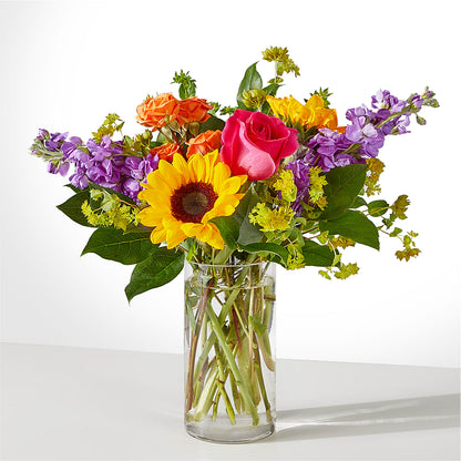Vibrant Greetings Bouquet –  Reedley Flower Shop, Reedley CA