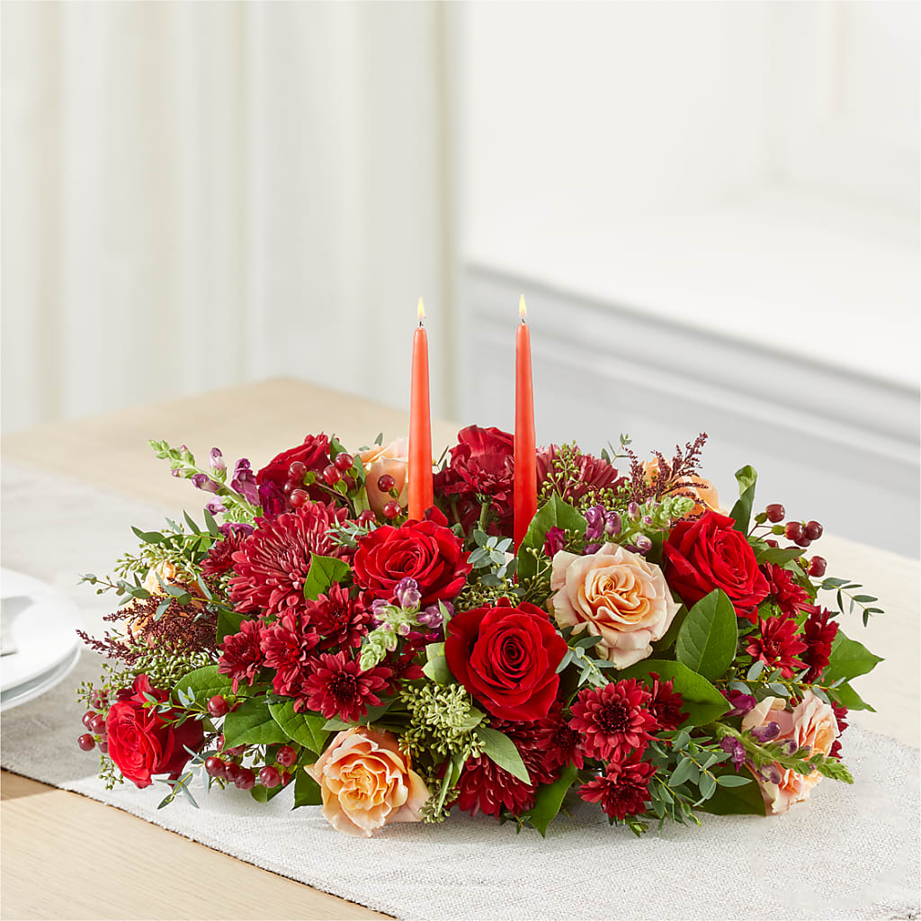 Most Thankful Centerpiece –  Reedley Flower Shop, Reedley CA