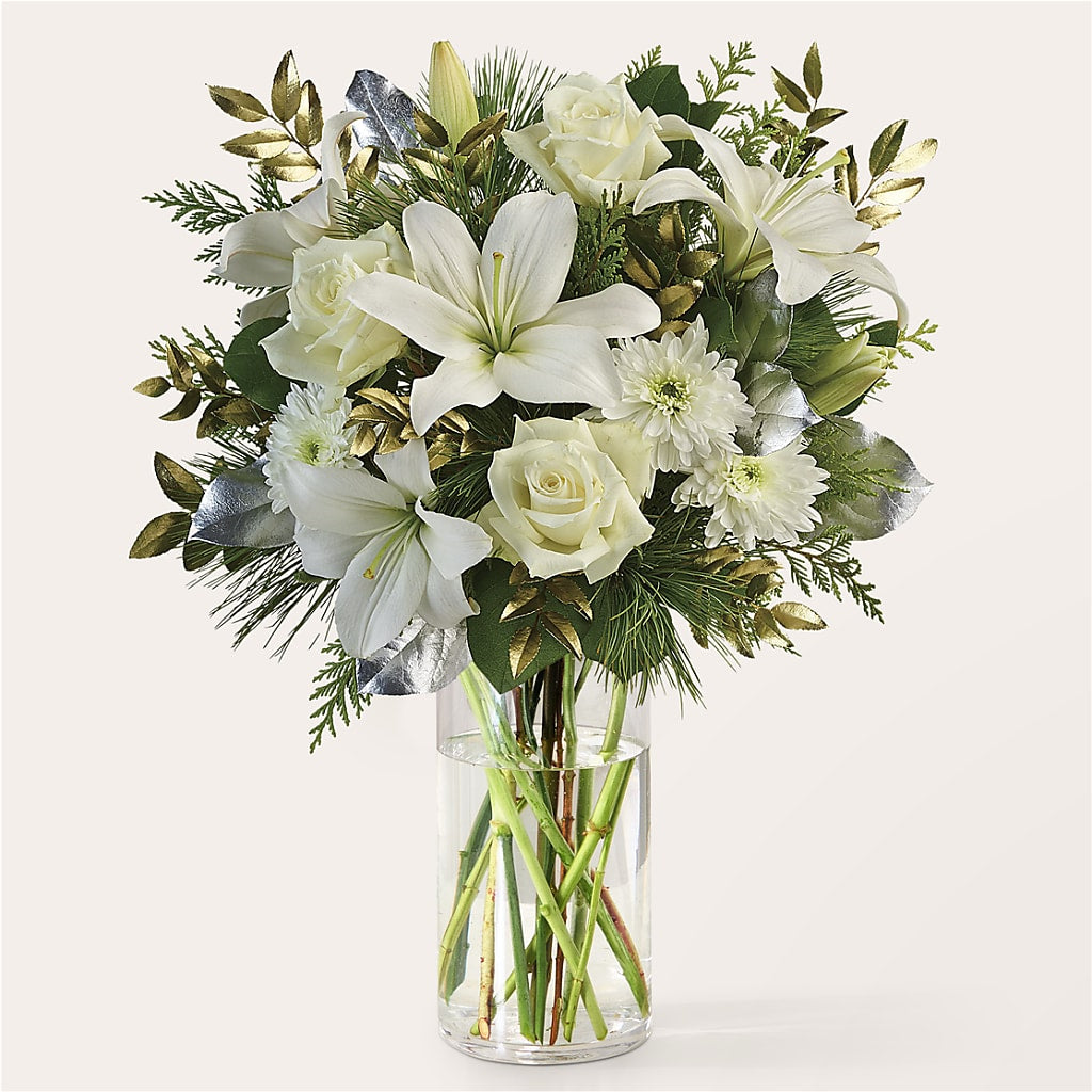 Wintry Mix Bouquet –  Reedley Flower Shop, Reedley CA
