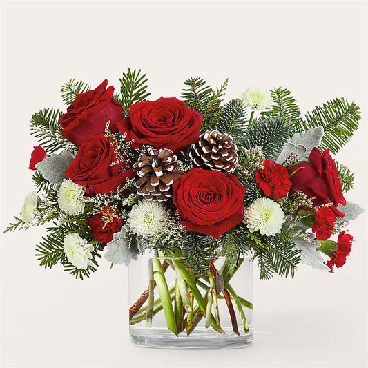 Yule Cheer Bouquet –  Reedley Flower Shop, Reedley CA