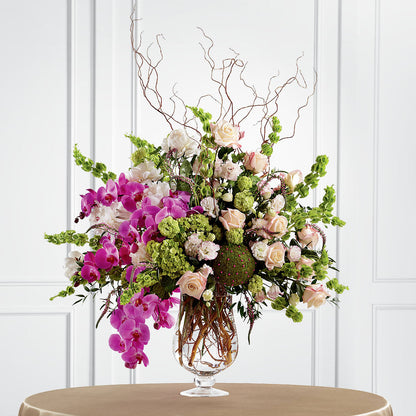 Soft Sophistication Arrangement –  Reedley Flower Shop, Reedley CA