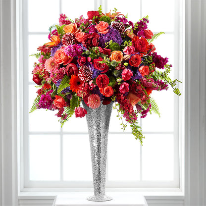 Flower Jeweled Arrangement –  Reedley Flower Shop, Reedley CA