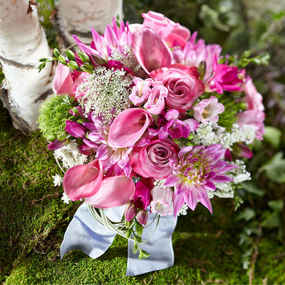 Pink Profusion Bouquet –  Reedley Flower Shop, Reedley CA