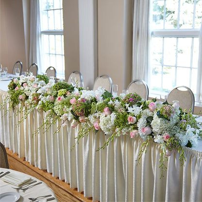 State of Joy Head Table Arrangement –  Reedley Flower Shop, Reedley CA