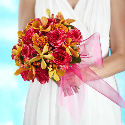Brilliant Shades of Love Bouquet –  Reedley Flower Shop, Reedley CA