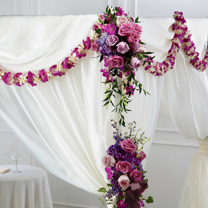 Color & Light Chuppah Decor –  Reedley Flower Shop, Reedley CA
